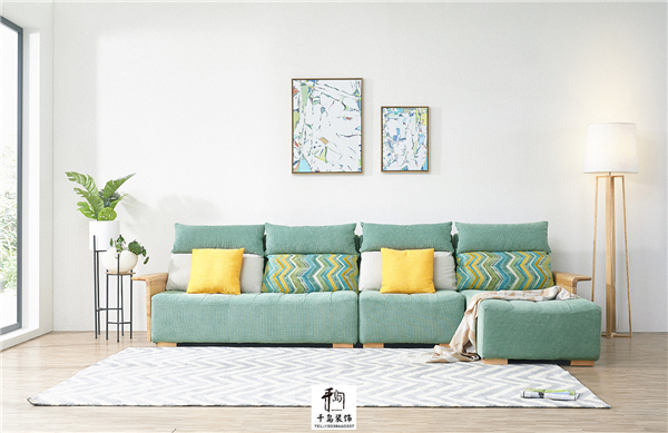 轉角沙發(fā)，親膚實用